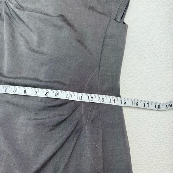 Hugo Boss Daperla Midi Dress Grey Size S - Picture 9 of 10